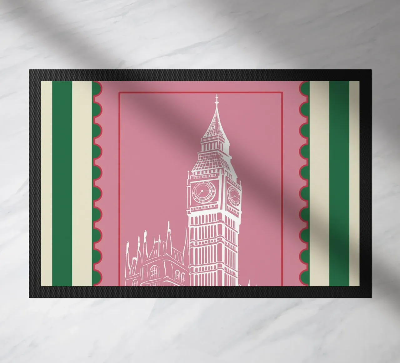 Londra Design da viaggio retrò zerbino da pdigitalprints