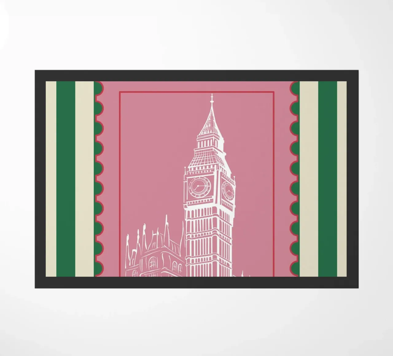 Londra Design da viaggio retrò zerbino da pdigitalprints