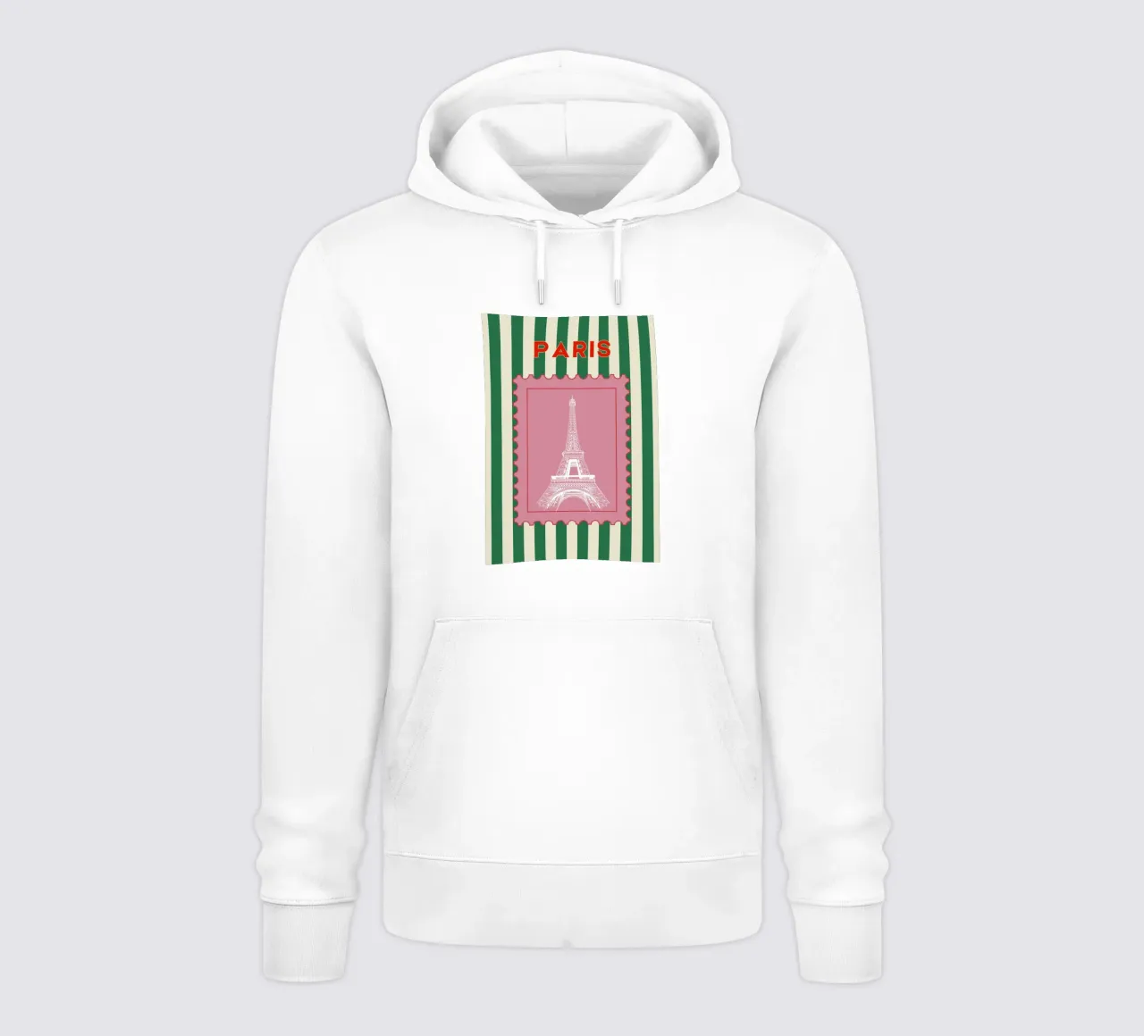 Parigi Design da viaggio retrò felpa con cappuccio da pdigitalprints