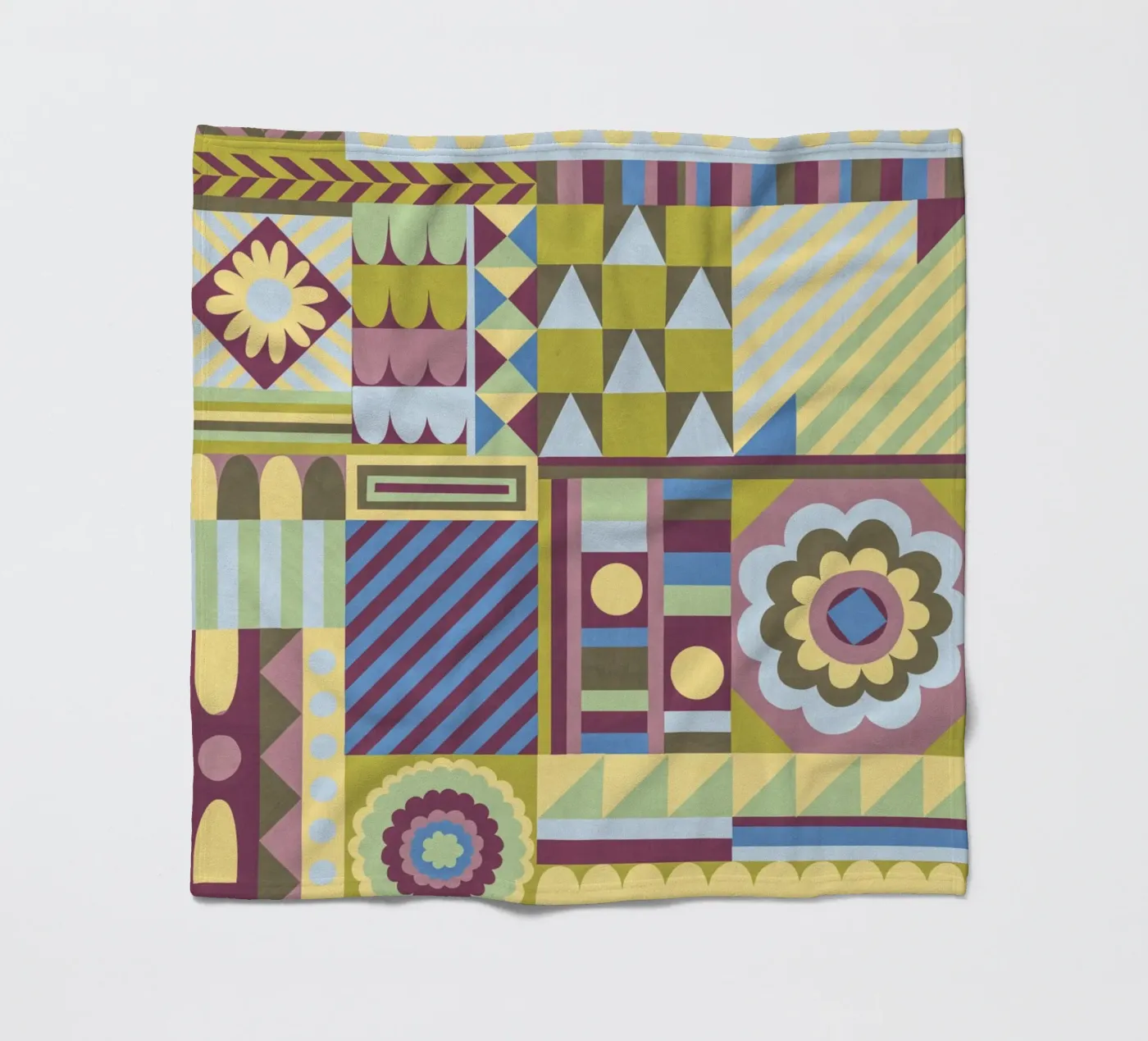 Modern craft composition Fleecedecke von GigiRosado
