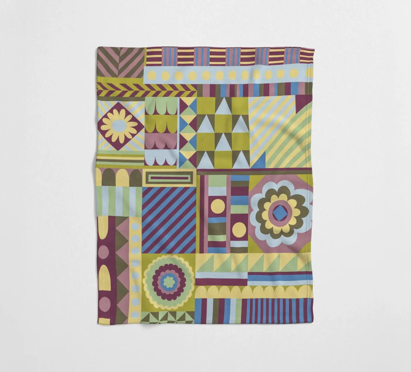 Modern craft composition coperta in pile da GigiRosado