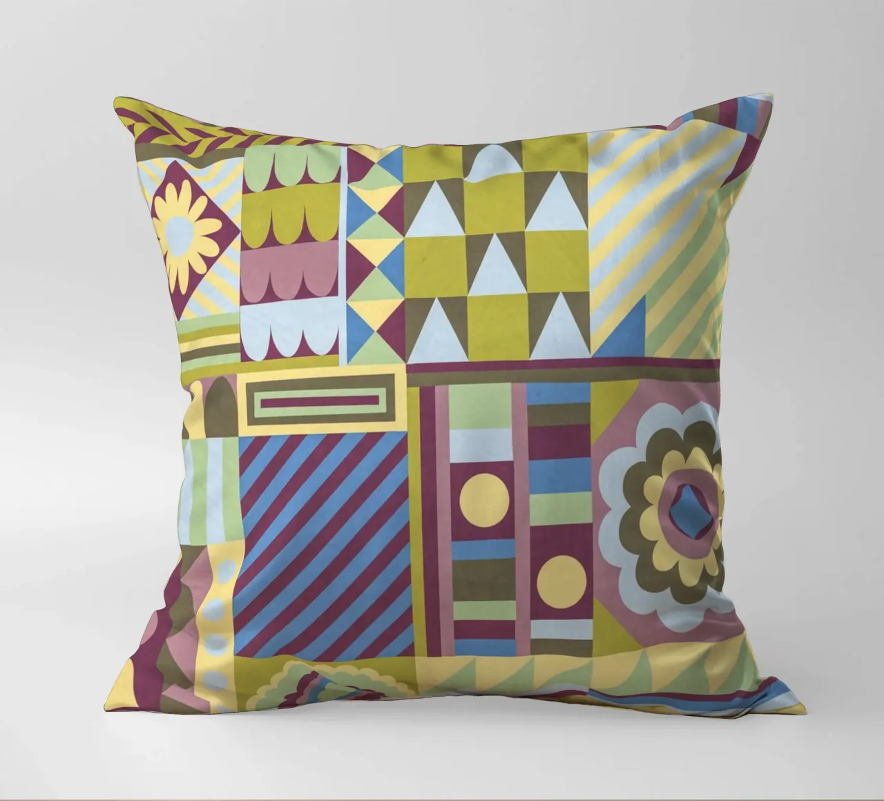 Modern craft composition cuscino da GigiRosado