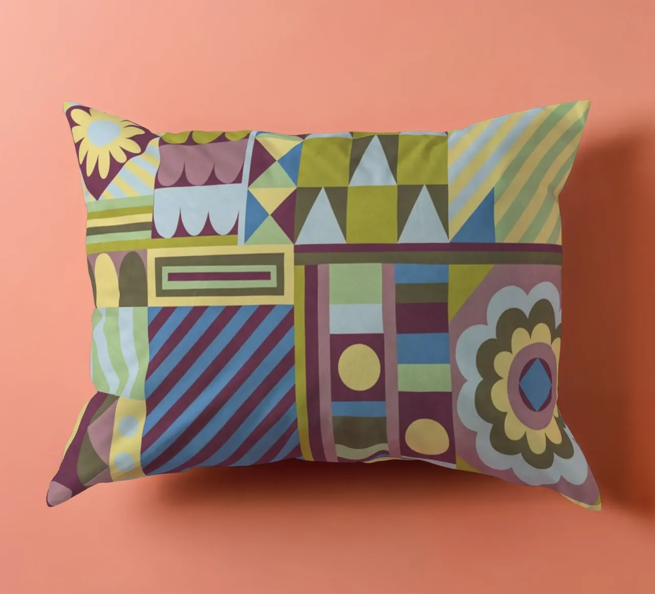 Modern craft composition cuscino da GigiRosado