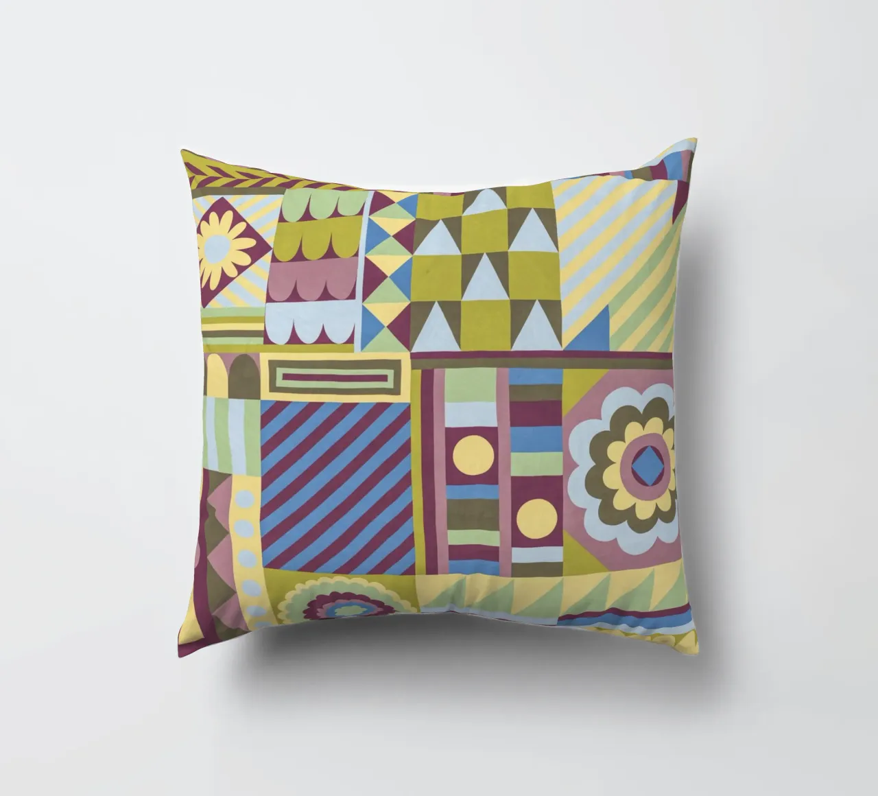 Modern craft composition cuscino da GigiRosado