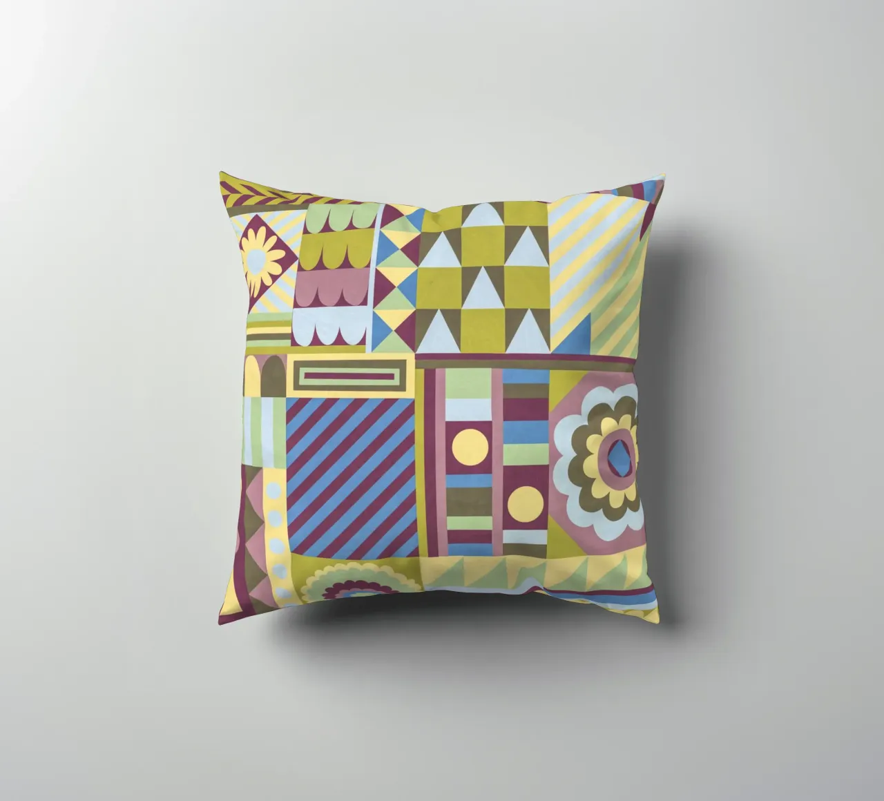 Modern craft composition cuscino da GigiRosado