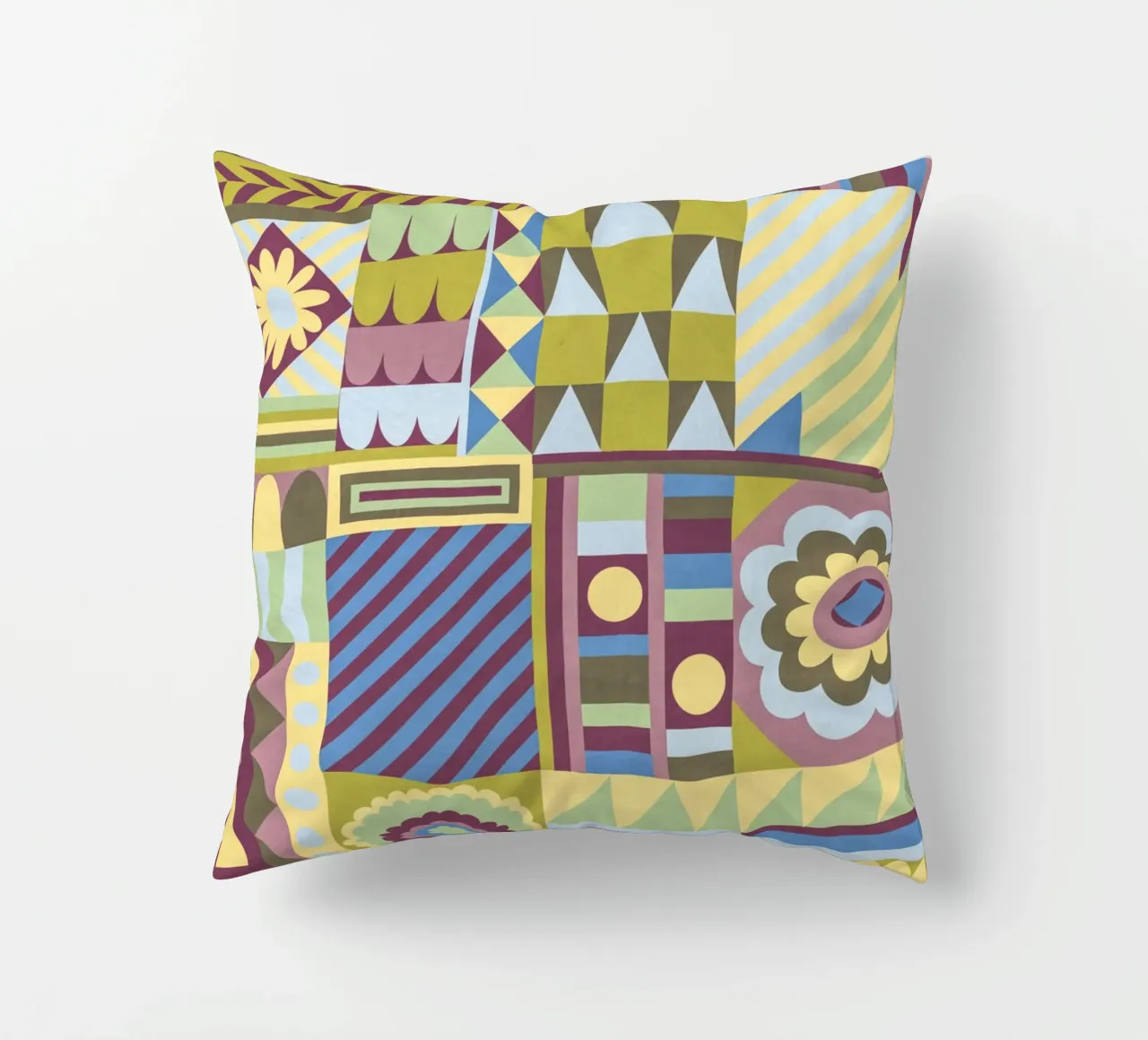 Modern craft composition cuscino da GigiRosado