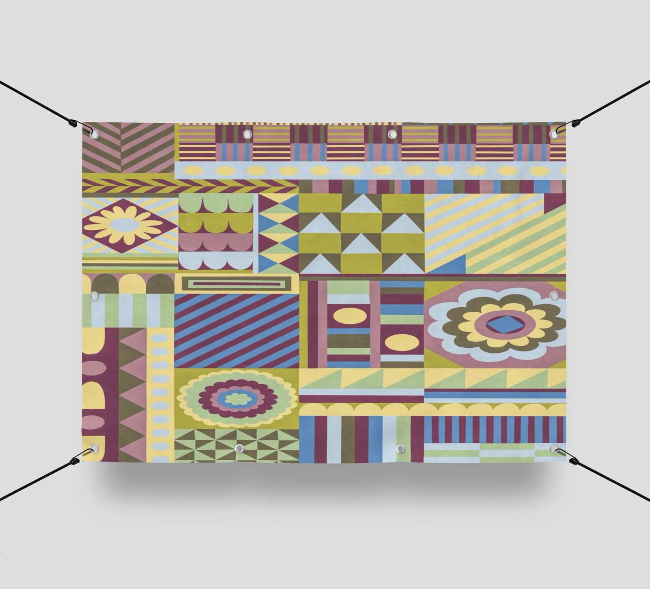 Modern craft composition telo in pvc da GigiRosado