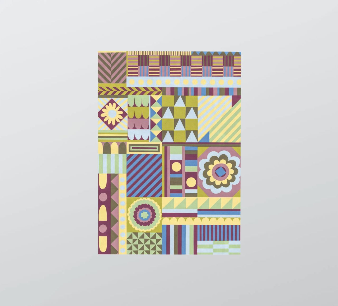 Modern craft composition pegatina de GigiRosado