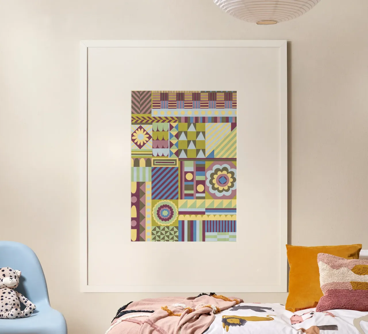 Modern craft composition poster da GigiRosado