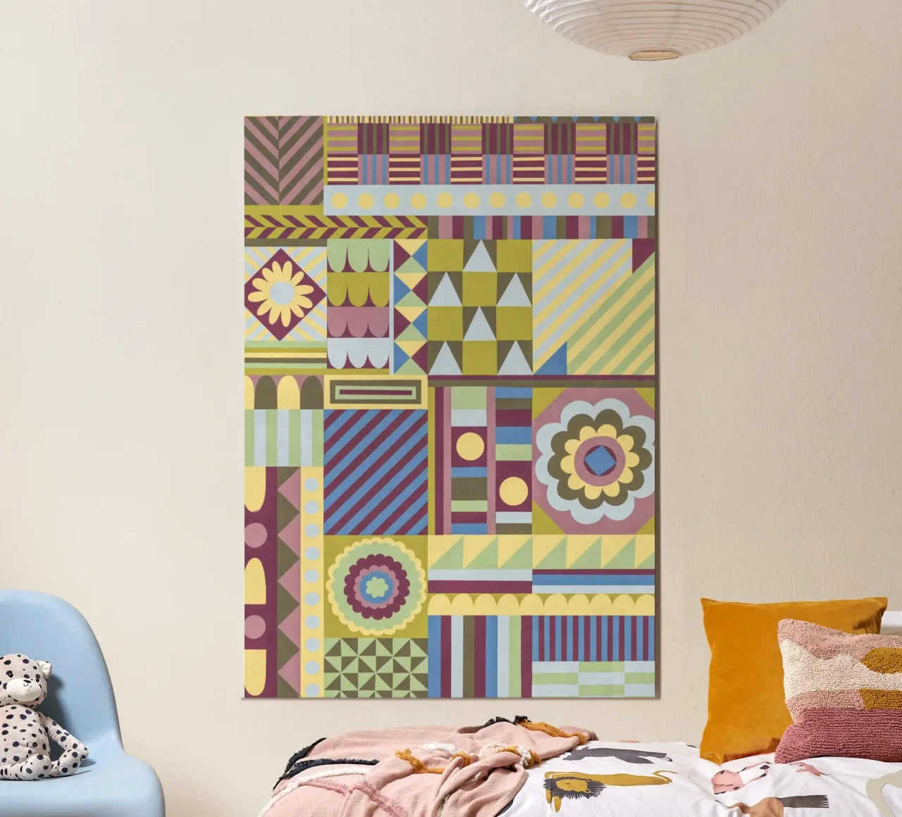 Modern craft composition poster da GigiRosado