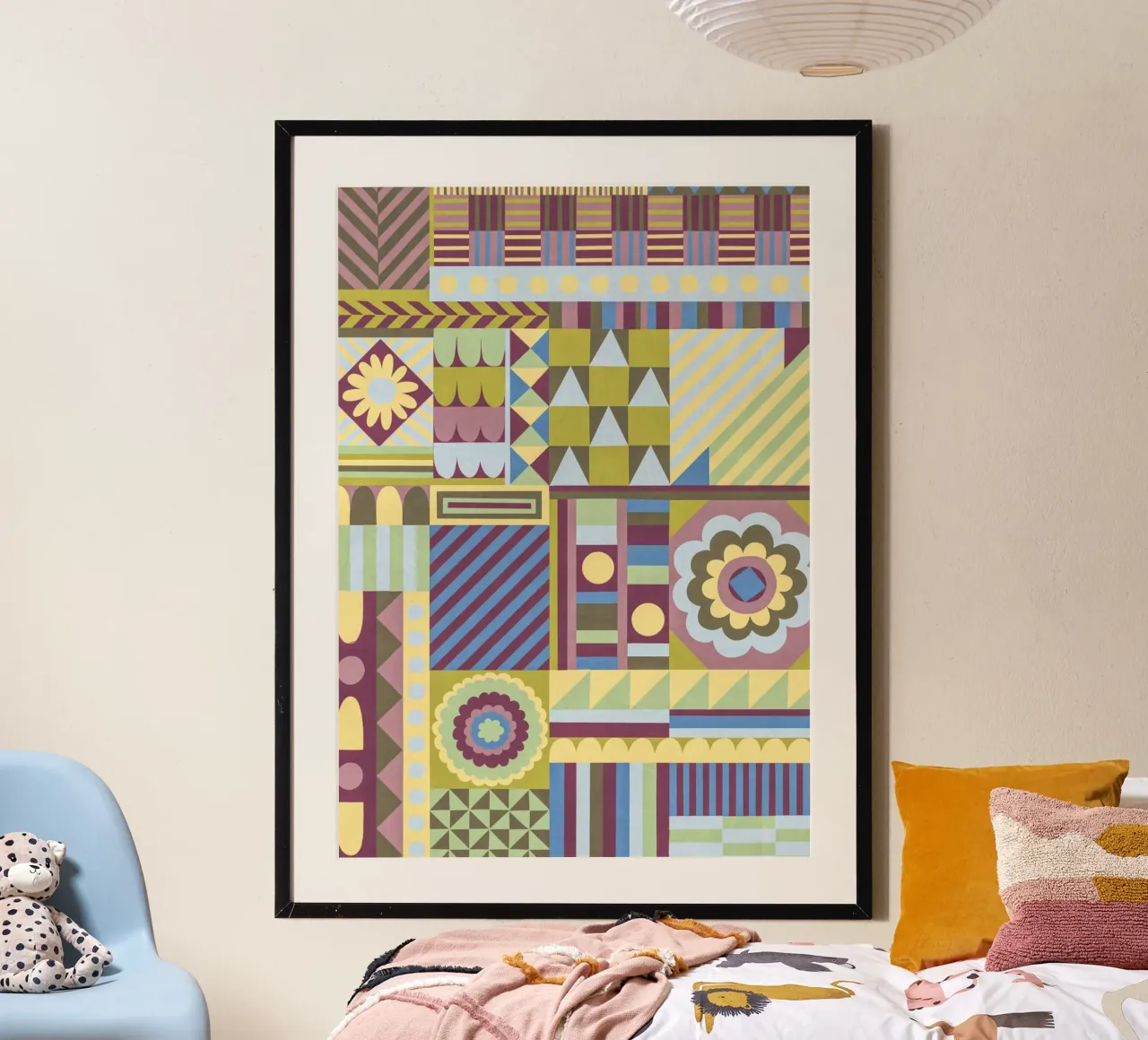 Modern craft composition poster da GigiRosado