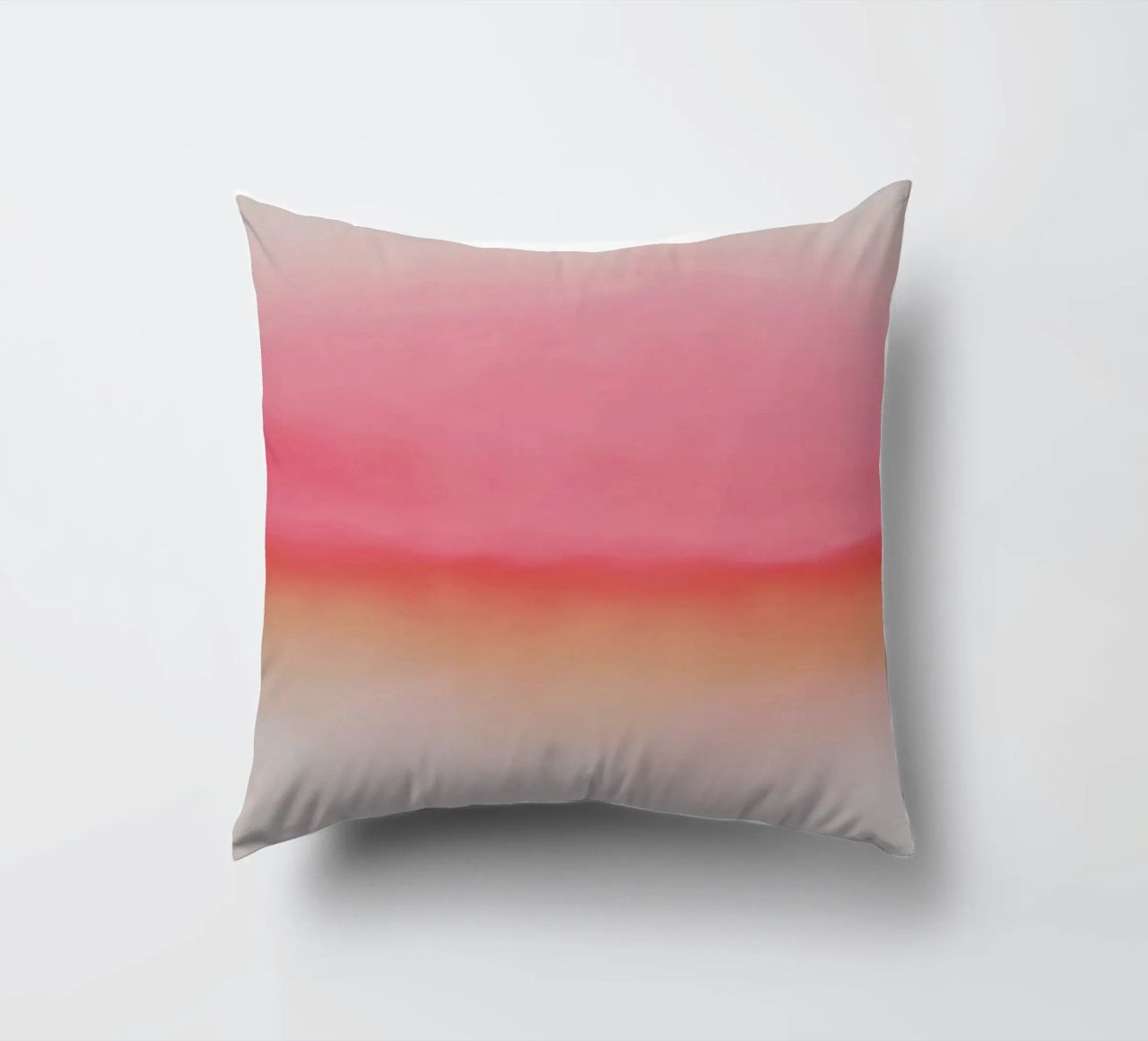Pink Horizon decorative cushion by Kind of Style