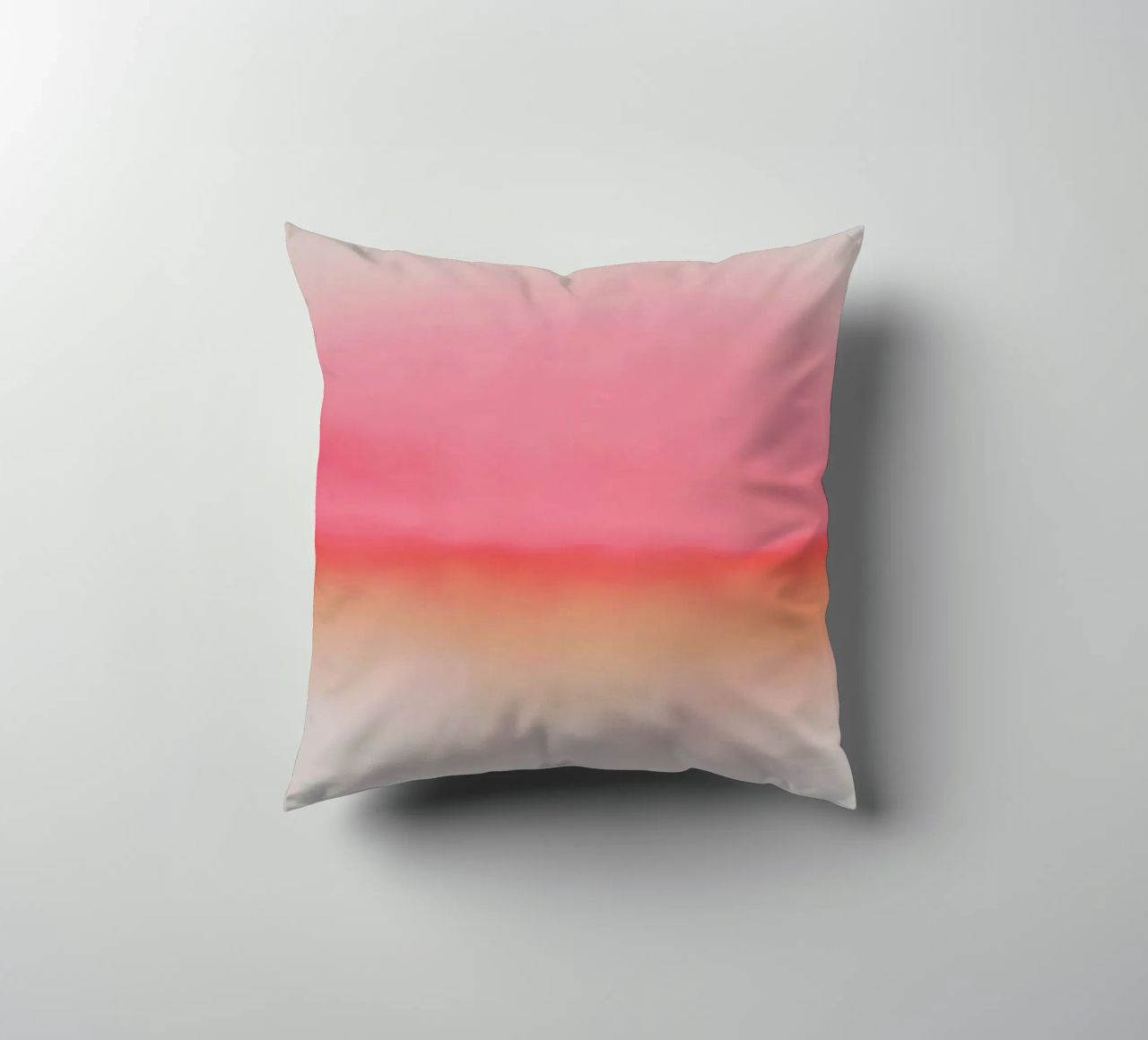 Pink Horizon decorative cushion by Kind of Style