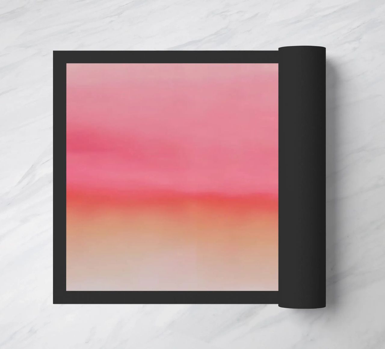 Pink Horizon doormat by Kind of Style