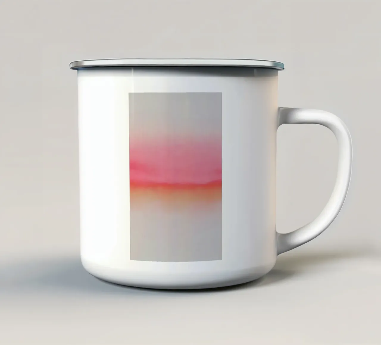 Pink Horizon tazza in smalto da Kind of Style