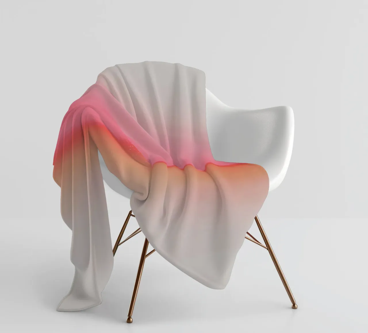 Pink Horizon Fleecedecke von Kind of Style