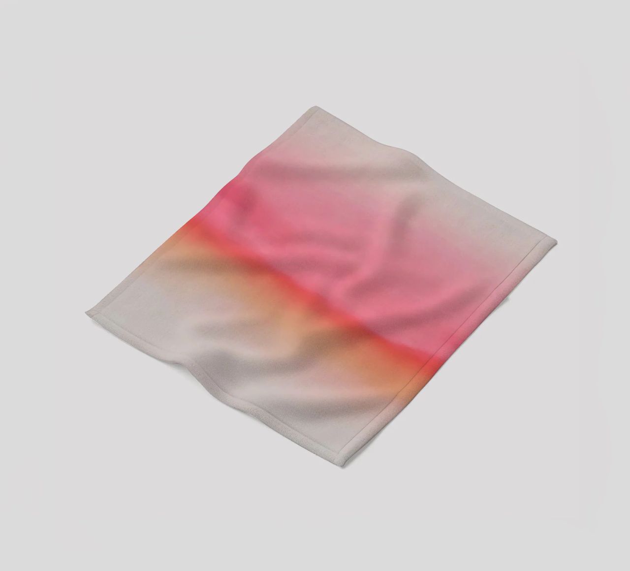 Pink Horizon fleece blanket by Kind of Style