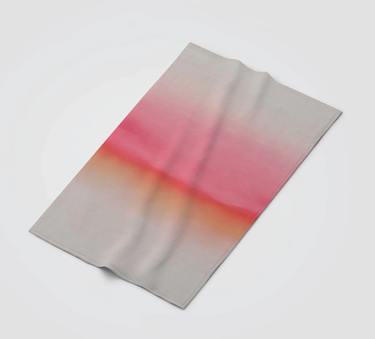Pink Horizon fleece blanket by Kind of Style
