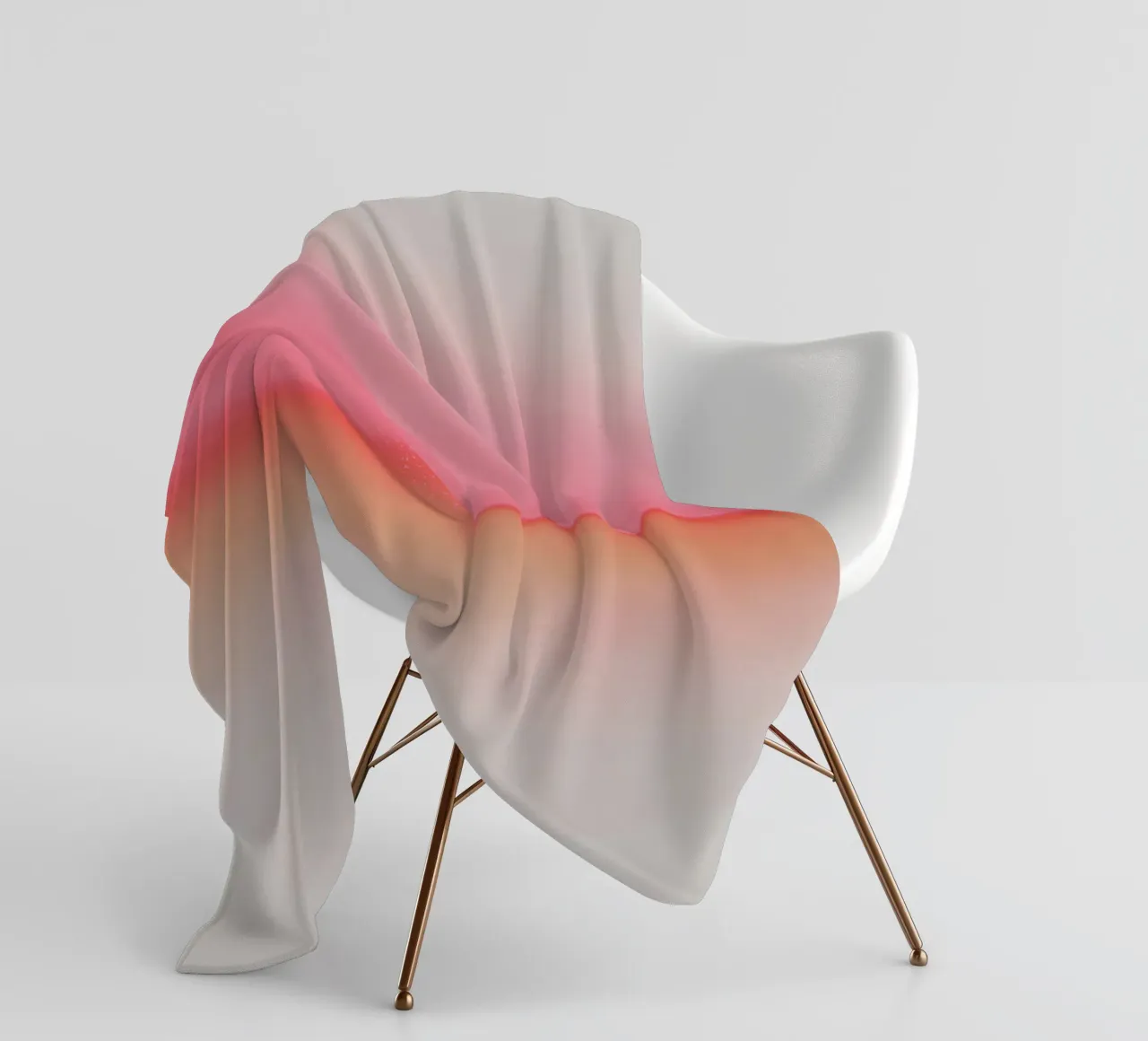 Pink Horizon Fleecedecke von Kind of Style