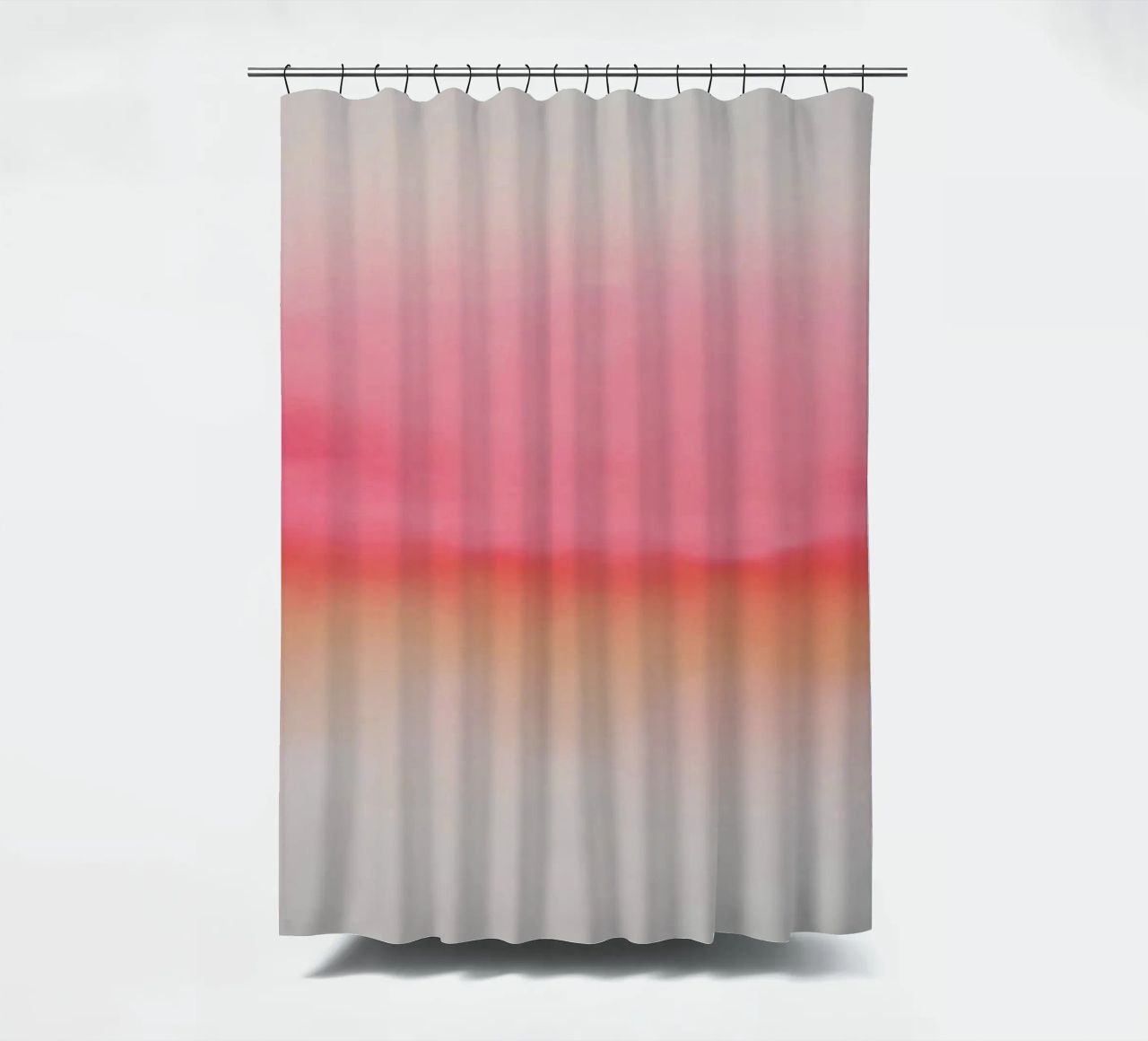 Pink Horizon Duschvorhang von Kind of Style