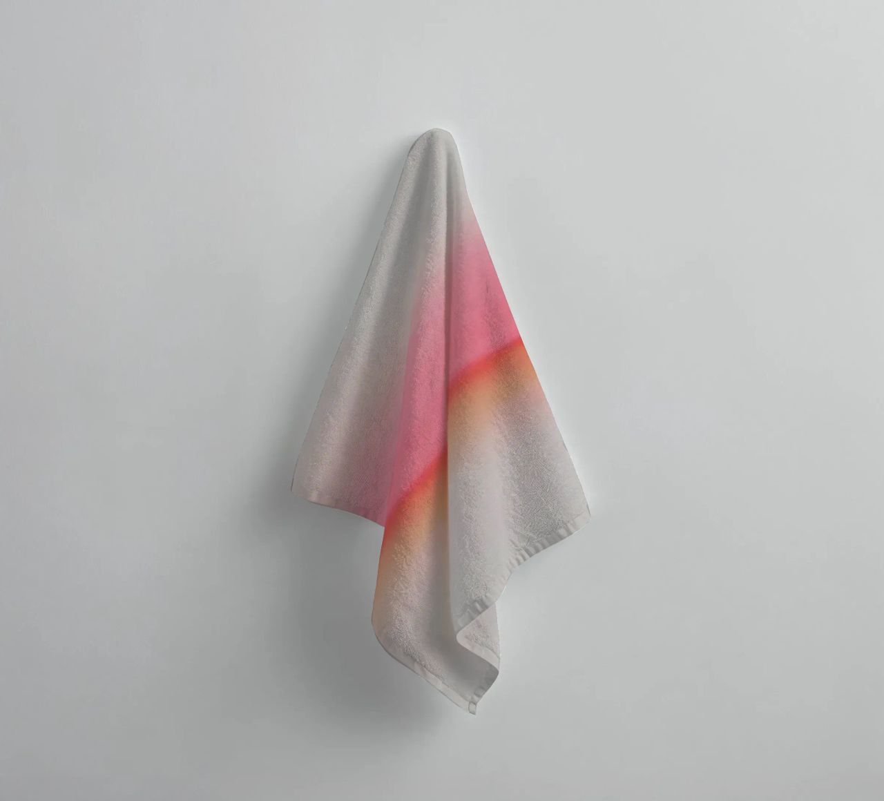 Pink Horizon towel by Kind of Style