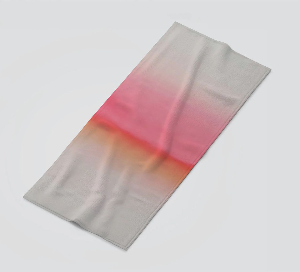 Pink Horizon beach towel by Kind of Style