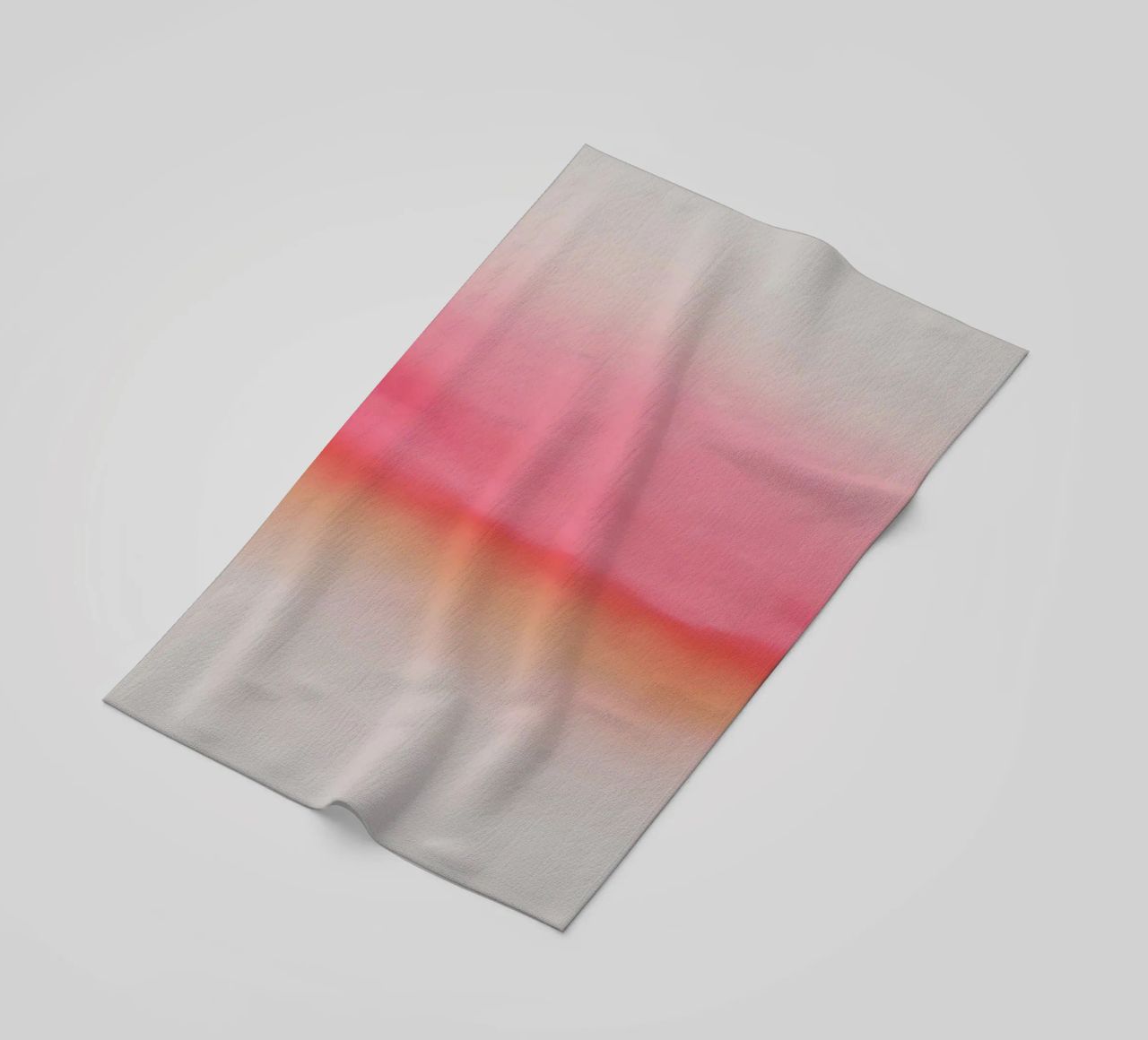 Pink Horizon beach towel by Kind of Style