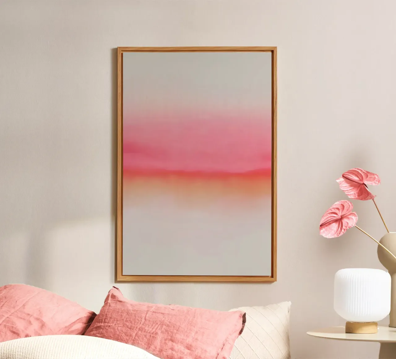 Pink Horizon alu-dibond by Kind of Style