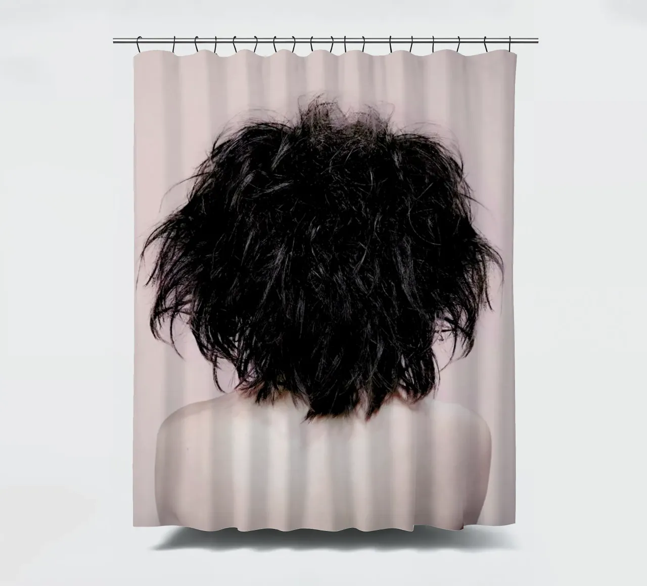 Eyes douchegordijn van Julian Wolkenstein