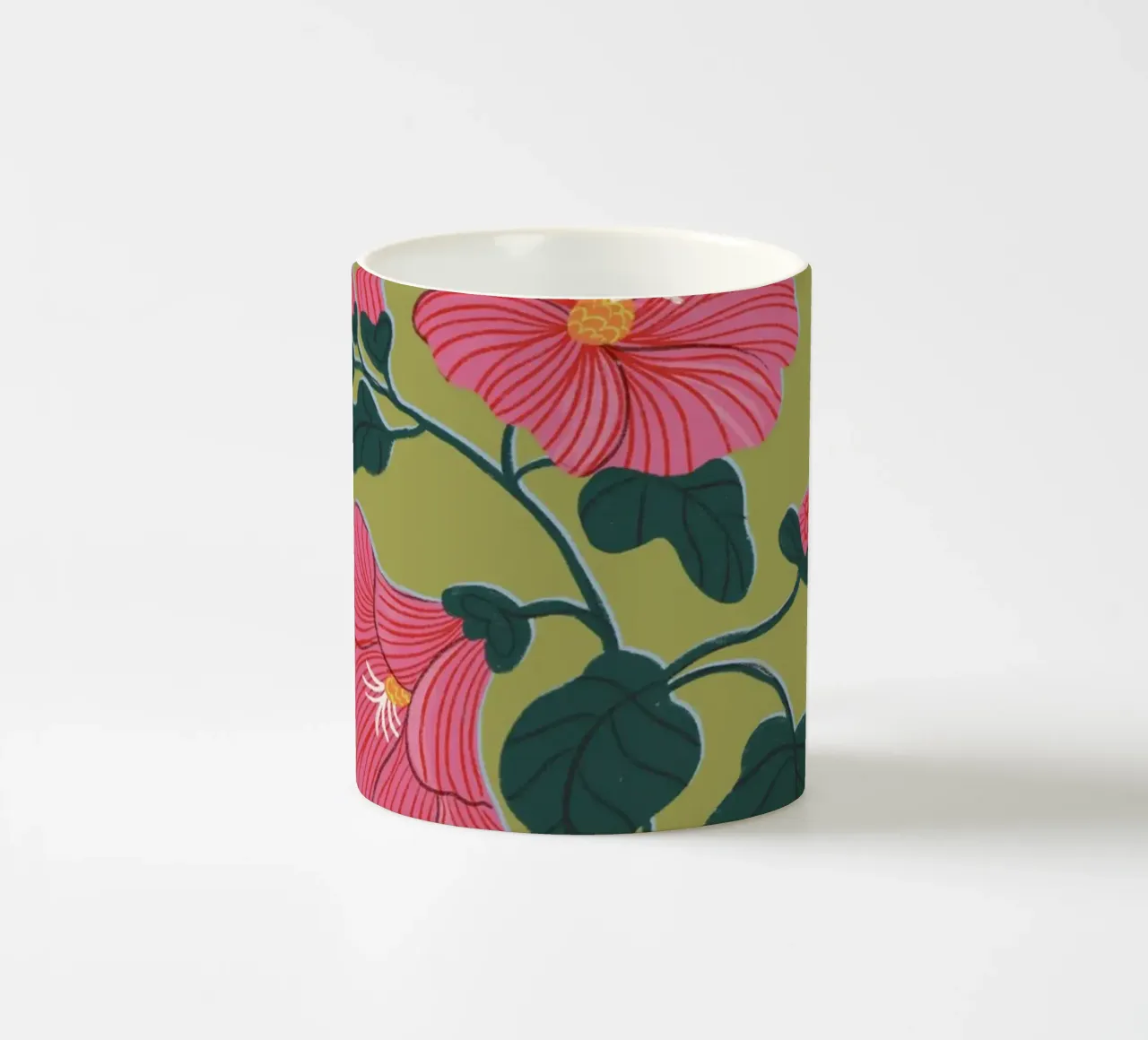 Morning glory Keramik Tasse von GigiRosado