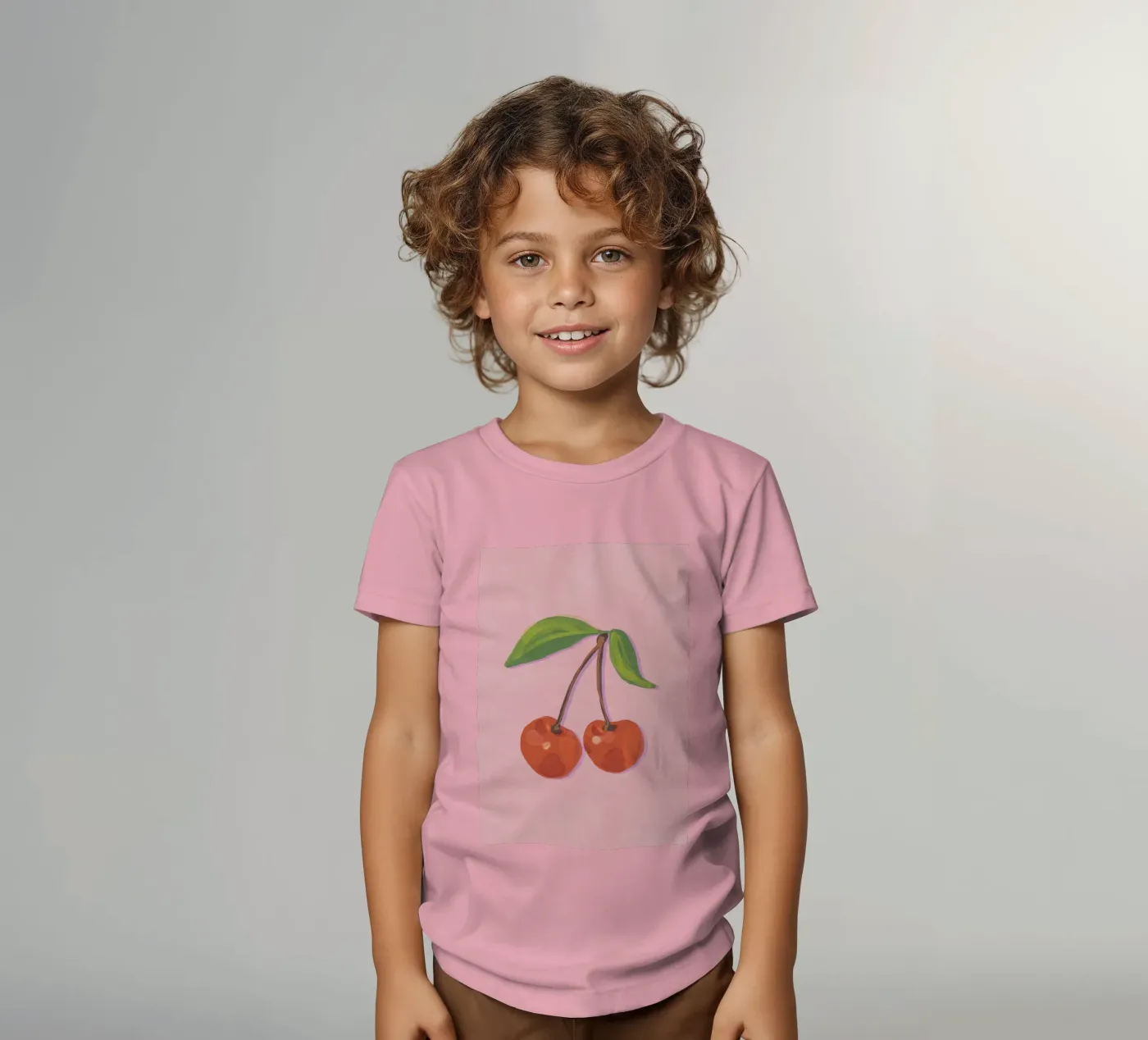 Cherries t-shirt bambini da GigiRosado
