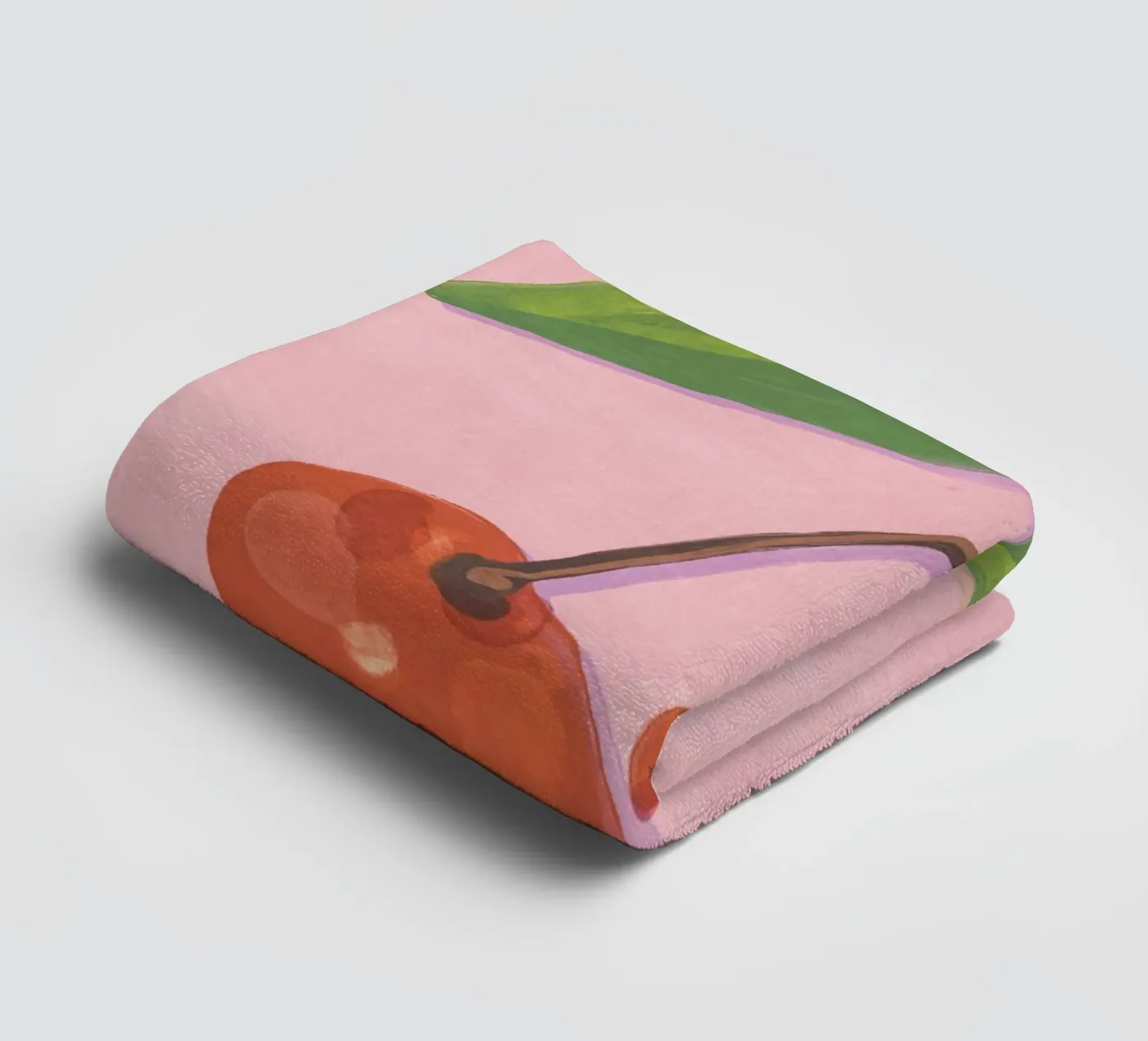 Cherries towel by GigiRosado