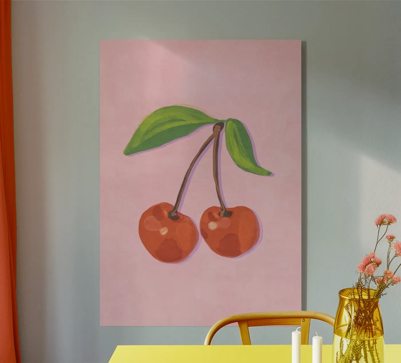 Cherries acryl van GigiRosado