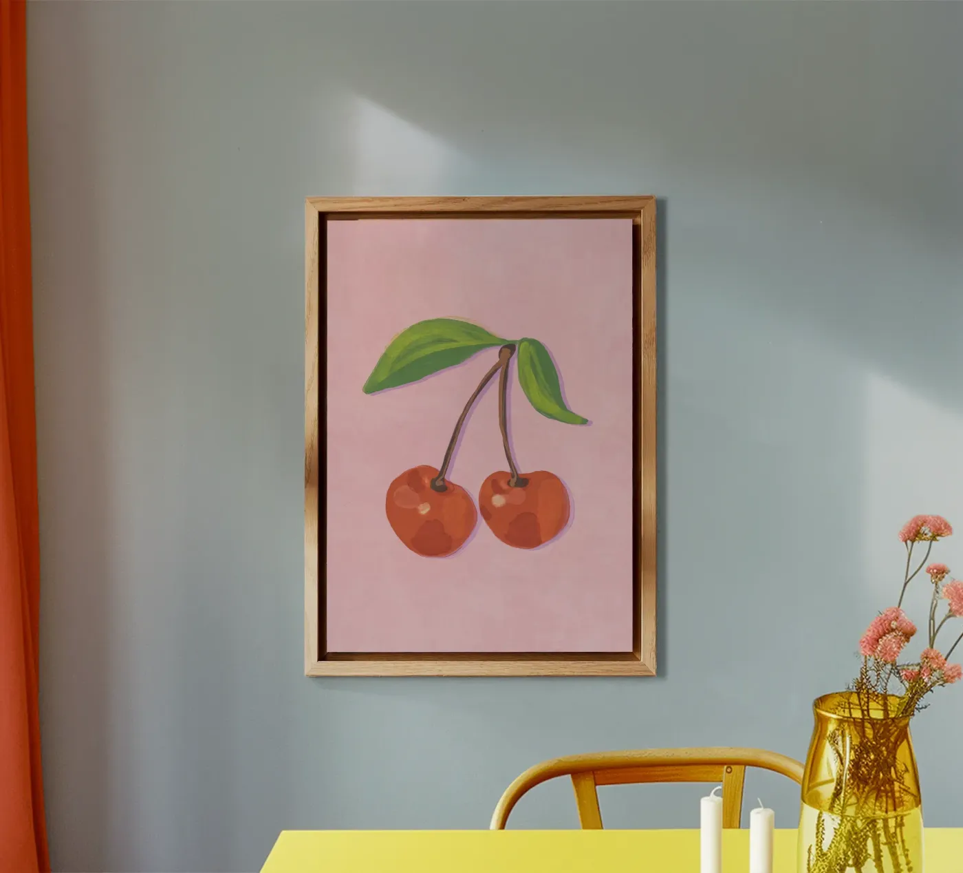 Cherries forex plate by GigiRosado
