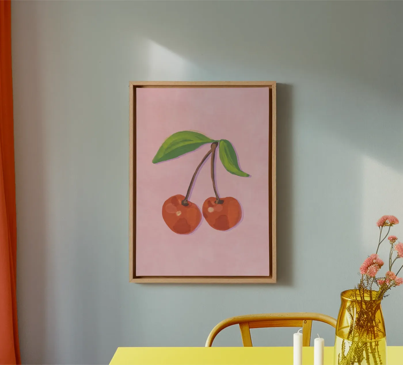 Cherries tela da GigiRosado