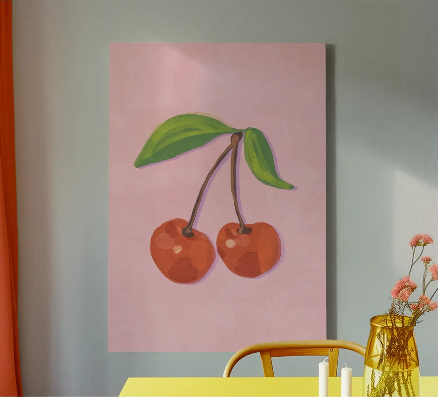 Cherries tela da GigiRosado