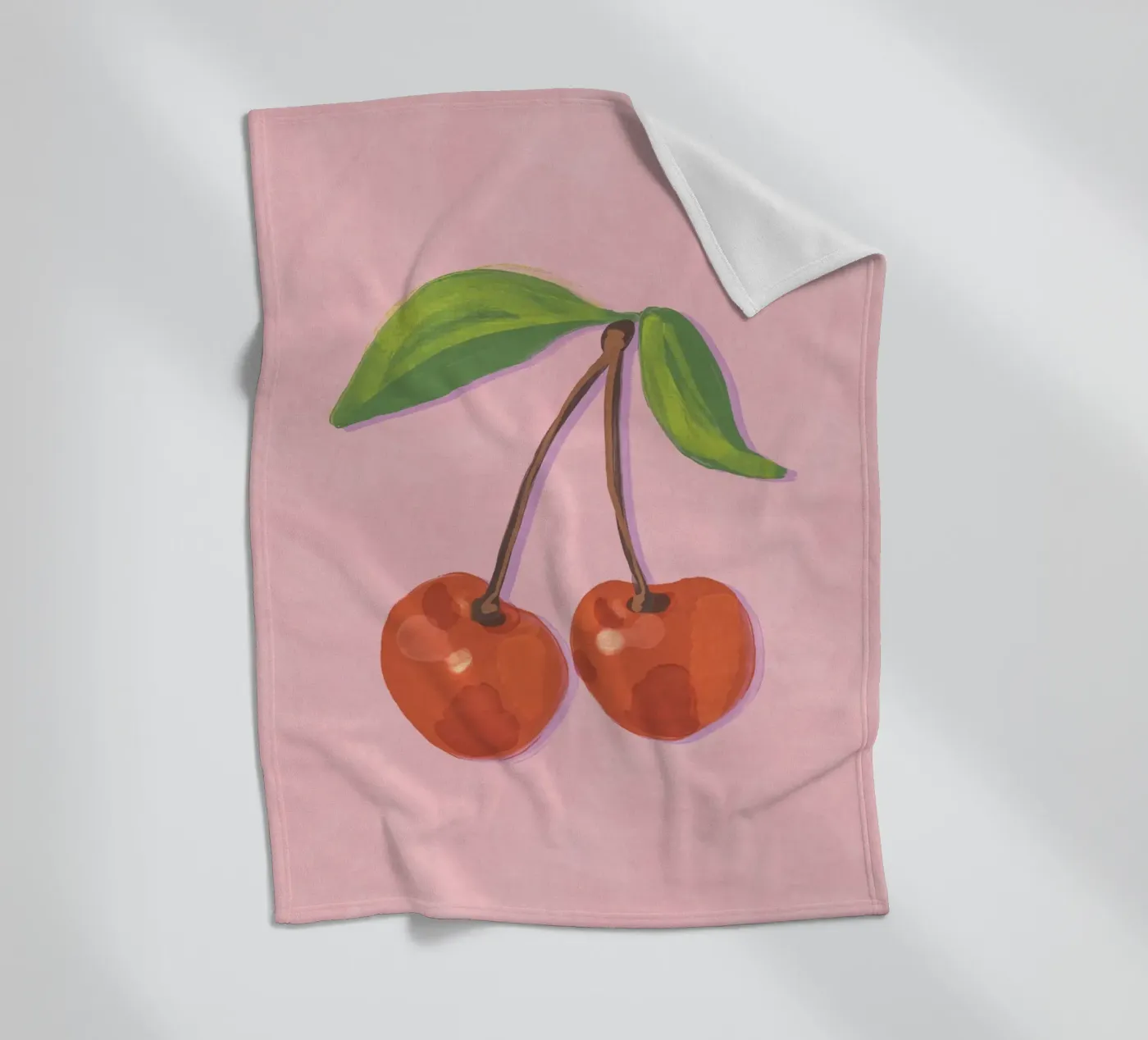 Cherries fleecedeken van GigiRosado