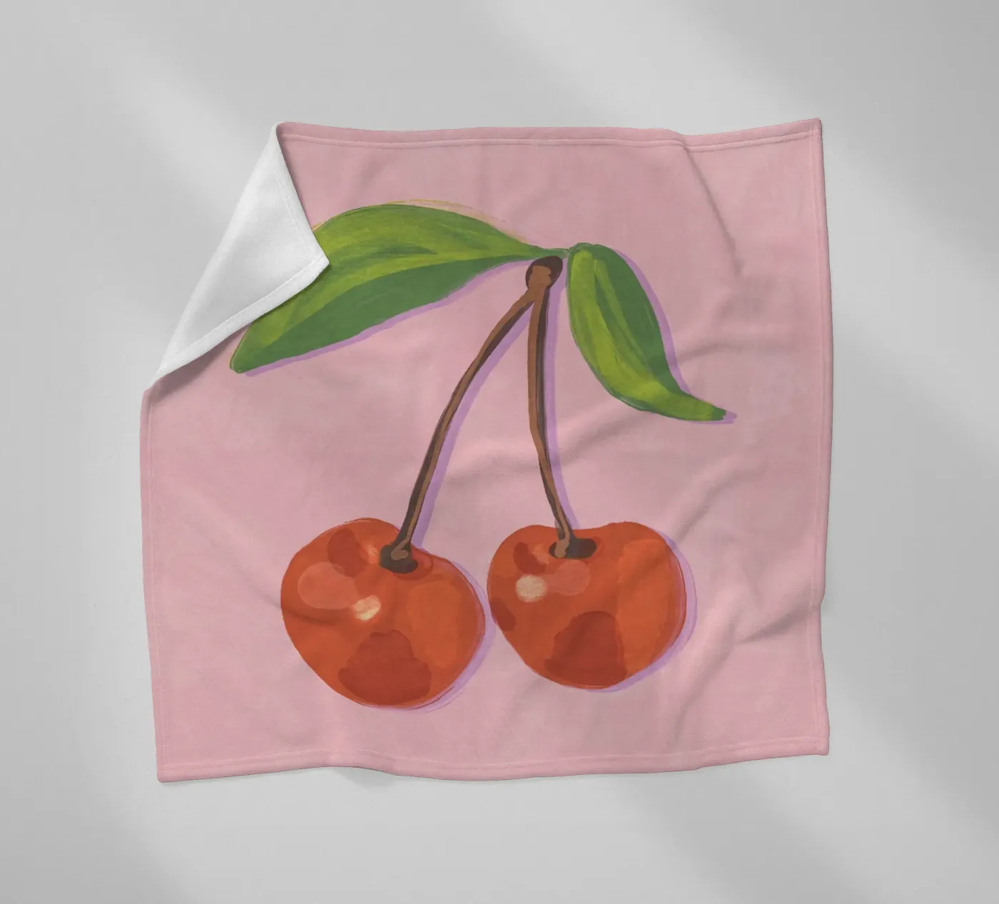 Cherries fleecedeken van GigiRosado