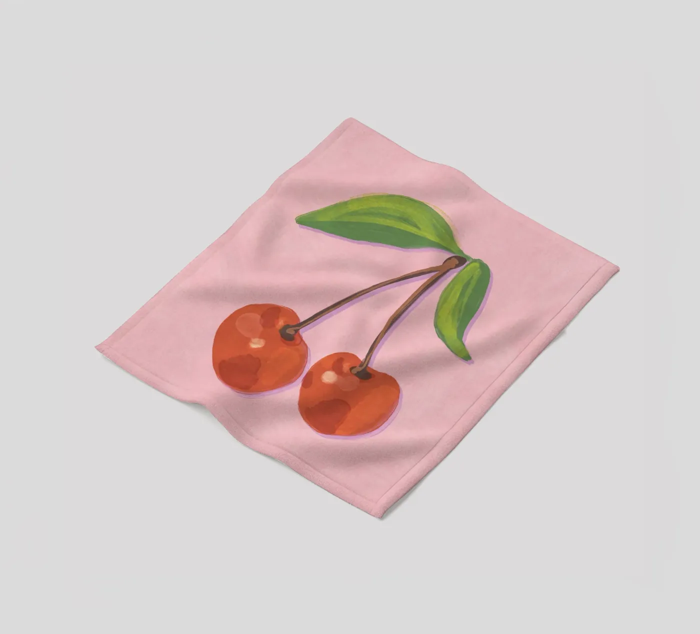 Cherries fleecedeken van GigiRosado