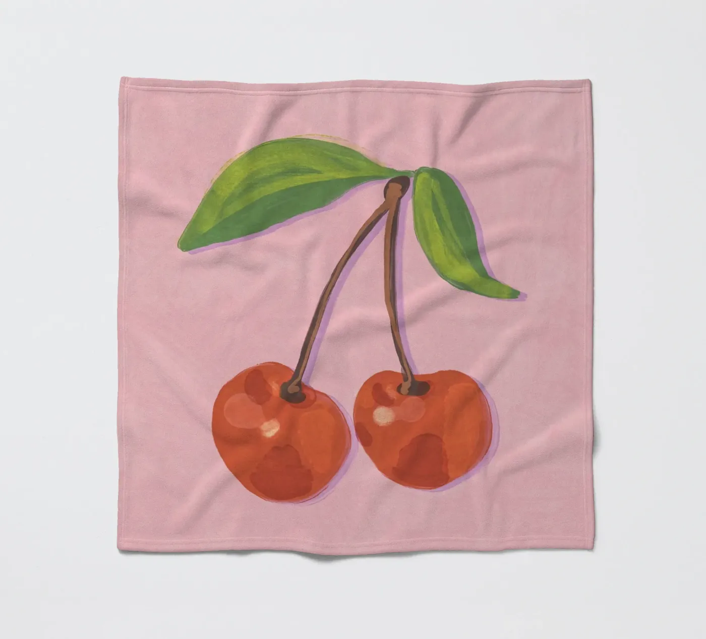 Cherries fleecedeken van GigiRosado