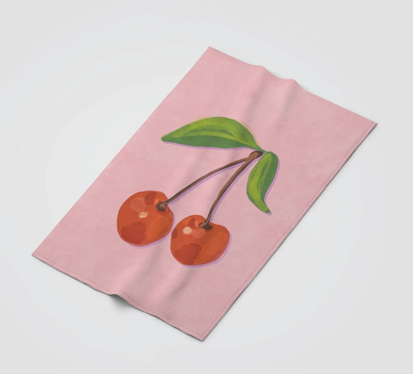 Cherries fleecedeken van GigiRosado