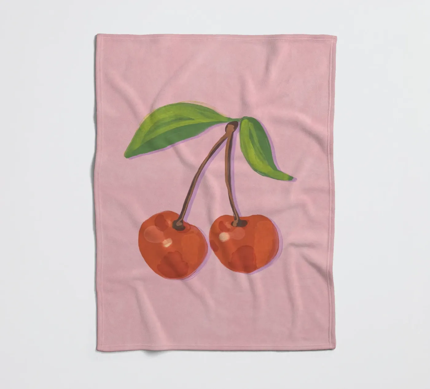 Cherries fleecedeken van GigiRosado