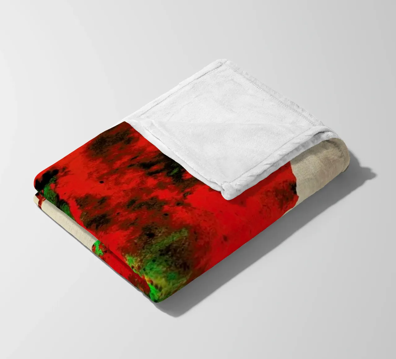 Stuttgart Watercolor Map coperta in pile da Naxart