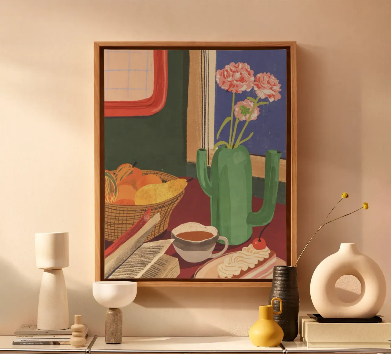 Coffee time canvas met Baklijst van GigiRosado