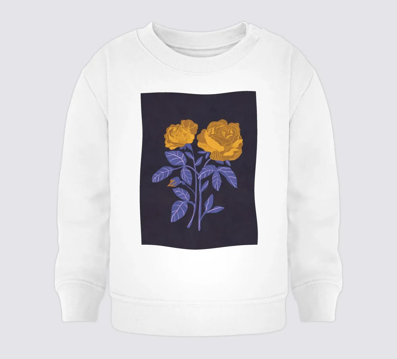 Golden roses felpa neonato da GigiRosado