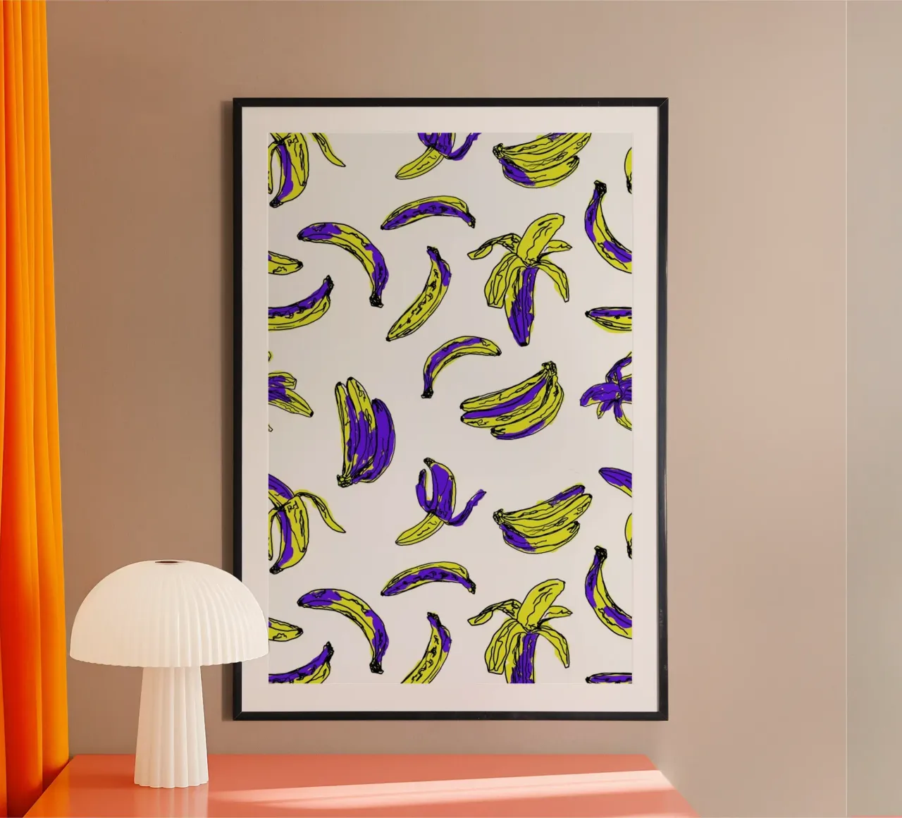 Bananas poster da Hanna Kastl-Lungberg