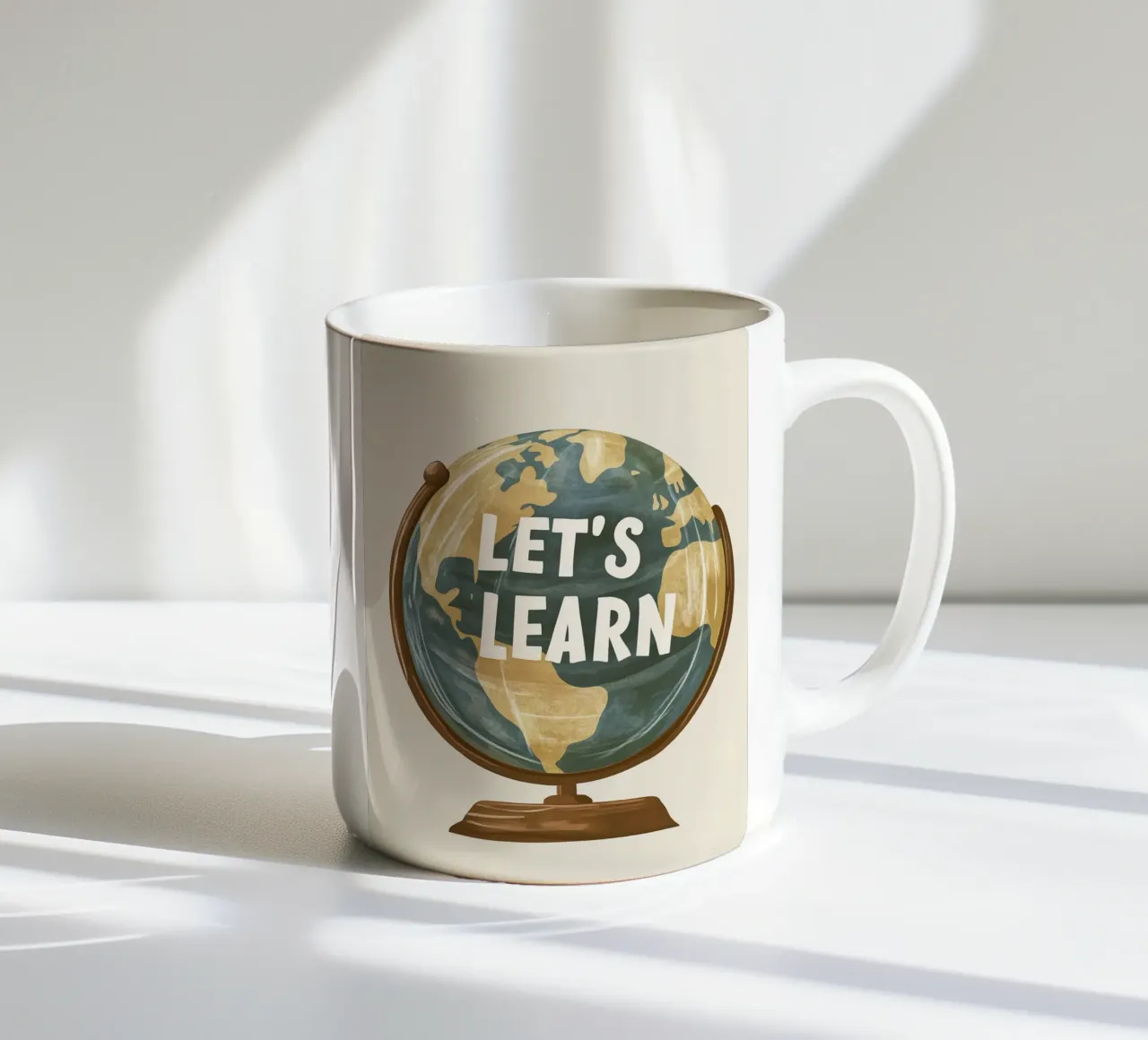 Impariamo - ispirazione per i piccoli esploratori tazza in ceramica da KidzStudio