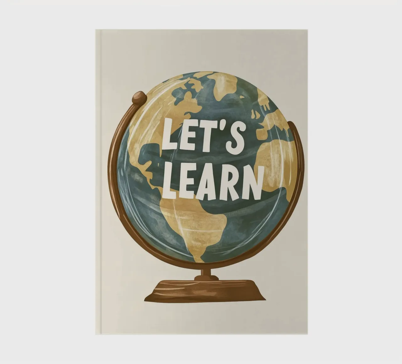 Let's Learn - inspiration for little explorers notebook by KidzStudio