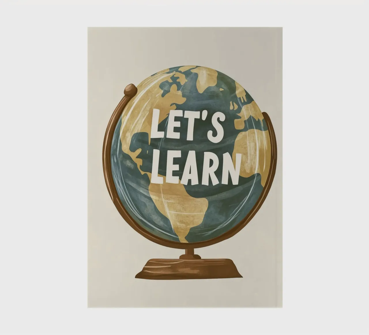 Let's Learn - inspiration for little explorers notebook by KidzStudio