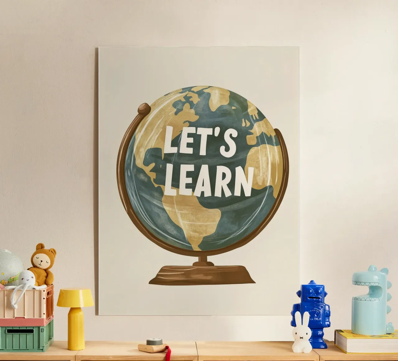 Impariamo - ispirazione per i piccoli esploratori plexiglass da KidzStudio